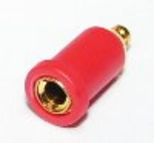 2mm Binding Post Gold Plated Red